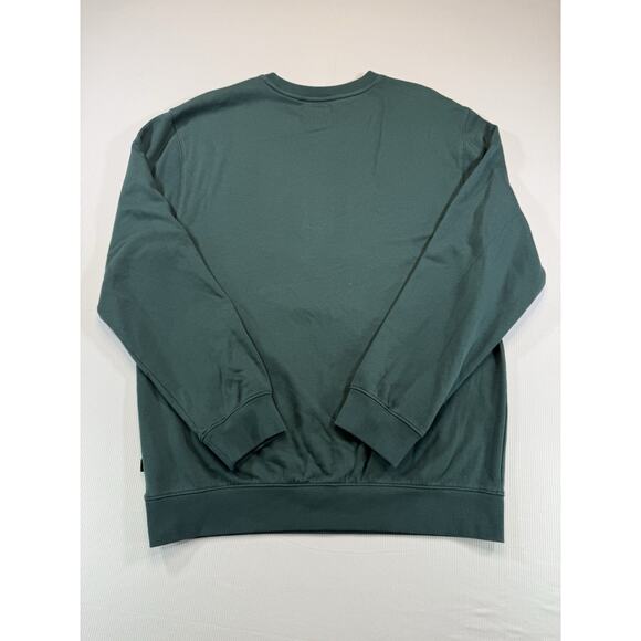 Vans XL Skull UFO Graphic Crewneck Sweatshirt • Psychedelic Art • Green - Picture 3 of 8